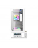 Xigmatek кутия Case EATX - Vision Arctic - 7 ARGB Fans, LCD Display Panel, Smart Fan Control
