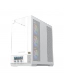 Xigmatek кутия Case EATX - Vision Arctic - 7 ARGB Fans, LCD Display Panel, Smart Fan Control