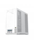 Xigmatek кутия Case EATX - Vision Arctic - 7 ARGB Fans, LCD Display Panel, Smart Fan Control