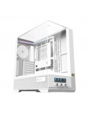 Xigmatek кутия Case EATX - Vision Arctic - 7 ARGB Fans, LCD Display Panel, Smart Fan Control
