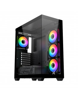 Xigmatek кутия Case EATX - Blast - 4 ARGB fans