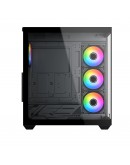 Xigmatek кутия Case EATX - Blast - 4 ARGB fans