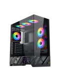Xigmatek кутия Case E-ATX - Alphard Pro - 6 inch LCD Display, 6 ARGB Fans