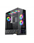 Xigmatek кутия Case E-ATX - Alphard Pro - 6 inch LCD Display, 6 ARGB Fans