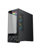 Xigmatek кутия Case E-ATX - Alphard Pro - 6 inch LCD Display, 6 ARGB Fans