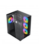 Xigmatek кутия Case ATX - Aqua Compact - 4 ARGB Fans