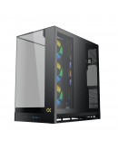 Xigmatek кутия Case E-ATX - PANO II - 8 ARGB Fans