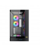 Xigmatek кутия Case E-ATX - PANO II AIR - 8 ARGB Fans