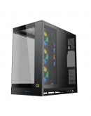 Xigmatek кутия Case E-ATX - PANO II AIR - 8 ARGB Fans