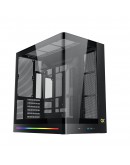 Xigmatek кутия Case E-ATX - PANO II AIR - 8 ARGB Fans