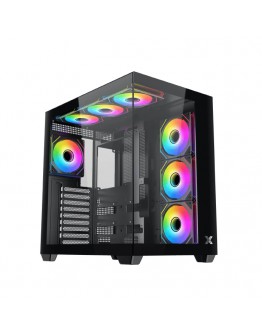Xigmatek кутия Case ATX - Aqua V Air (H23A) - 7 ARGB Fans