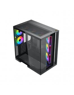 Xigmatek кутия Case ATX - Aqua 7 - 8 ARGB Fans, USB-C