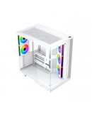 Xigmatek кутия Case ATX - Aqua 7 Arctic - 8 ARGB Fans, USB-C