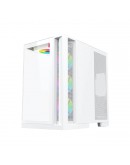 Xigmatek кутия Case ATX - Aqua 7 Arctic - 8 ARGB Fans, USB-C