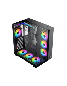Xigmatek кутия Case ATX - Aqua V (H23A) - 7 ARGB Fans