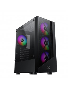 Xigmatek кутия Case ATX - Duke - 4 RGB Fans