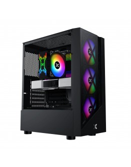 Xigmatek кутия Case ATX - Duke - 4 RGB Fans