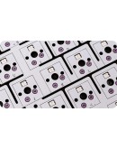 Aula геймърска механична клавиатура Wireless Gaming Mechanical Keyboard F75 - Reaper Switch [Linear] (English US), Purple, Beige, Green