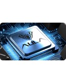 Aula геймърска механична клавиатура Wireless Gaming Mechanical Keyboard F75HE - Black King Magnetic Switch [Linear] (English US), Black Contour