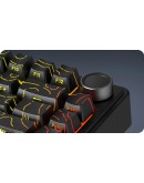 Aula геймърска механична клавиатура Wireless Gaming Mechanical Keyboard F75HE - Black King Magnetic Switch [Linear] (English US), Black, Gray