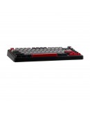 Aula геймърска механична клавиатура Wireless Gaming Mechanical Keyboard F75 MAX - Reaper Switch [Linear] (English US), Black, Red