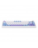 Aula геймърска механична клавиатура Wireless Gaming Mechanical Keyboard F75 MAX - Reaper Switch [Linear] (English US), White, Blue, Purple