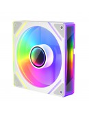 1stPlayer вентилатор Fan 120mm FC7R-WH - Infinity Mirror ARGB, REVERSE - White