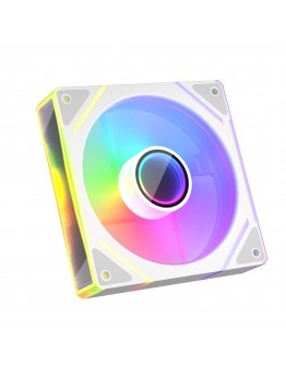 1stPlayer вентилатор Fan 120mm FC7R-WH - Infinity Mirror ARGB, REVERSE - White