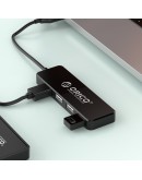 Orico хъб USB2.0 HUB 4 port Black - FL01-BK