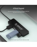 Orico хъб USB2.0 HUB 4 port Black - FL01-BK