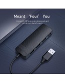 Orico хъб USB2.0 HUB 4 port White - FL02-WH