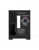 Aigo кутия Case mATX - FT418 Black - 6 x 120 mm A-RGB fans included