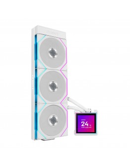 Lian Li водно охлаждане Water Cooling HydroShift II LCD-S 360TL WHITE
