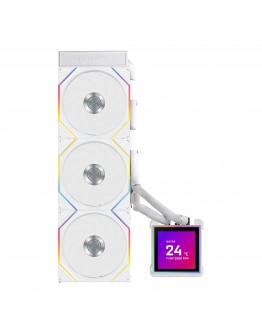 Lian Li водно охлаждане Water Cooling HydroShift II LCD-S 360TL WHITE