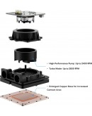Lian Li водно охлаждане HydroShift II OLED Curved 360 UNI FAN P28 - Black