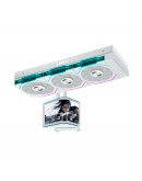 Lian Li водно охлаждане Water Cooling HydroShift II OLED Curved 360 TL - White