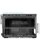 Lian Li кутия Case mATX - DAN Cases B4 Wood Edition - Black
