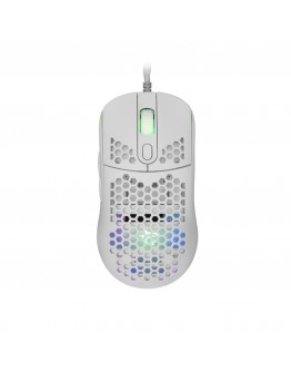 White Shark геймърска мишка Gaming Mouse GALAHAD - 7200dpi, White