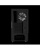 Gamdias кутия Case ATX - ATLAS E2 - 3 x 120 mm A-RGB, Digital Display, Curved Glass