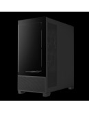 Gamdias кутия Case mATX - AURA GC12 ARGB BK - 6 x 120 mm A-RGB, USB-C, Tempered Glass