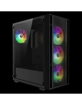Gamdias кутия Case ATX - AURA GC2 Elite - Mesh, RGB, Tempered Glass
