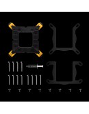Gamdias водно охлаждане Water Cooling 240mm - AURA GL240 DIGITAL - Digital Display, aRGB