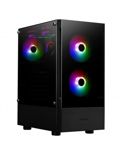 Gamdias кутия Case ATX - TALOS E3 - aRGB, Tempered Glass