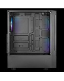 Gamdias кутия Case ATX - TALOS E3 MESH - aRGB, Tempered Glass
