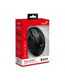 Genius безжина безшумна мишка Mouse Wireless Silent - Ergo 8200S Black - Silent, 2.4GHz