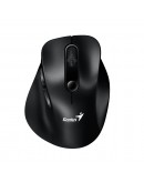 Genius безжина безшумна мишка Wireless Silent Mouse Ergo 9000S - Silent, Bluetooth, 2.4G, Black