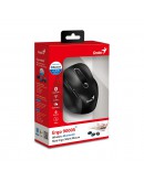 Genius безжина безшумна мишка Wireless Silent Mouse Ergo 9000S - Silent, Bluetooth, 2.4G, Black
