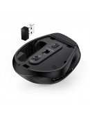 Genius безжина безшумна мишка Wireless Silent Mouse Ergo 9000S - Silent, Bluetooth, 2.4G, Black