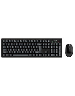 Genius клавиатура и мишка Wireless Keyboard and Mouse - KM-8101 Black - AI, BG, 2.4GHZ