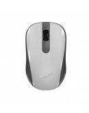 Genius безжина безшумна мишка Wireless Silent Mouse - NX-8008S White+Gray - Silent, 2.4GHz
